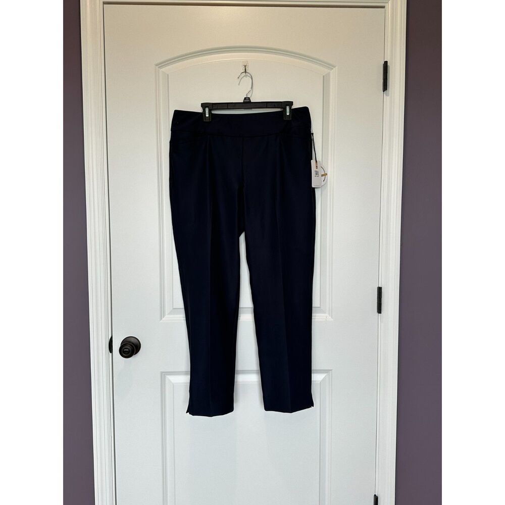 NWT Tail White Label Pull-on Ankle Pant Navy Blue (Night) Size 16